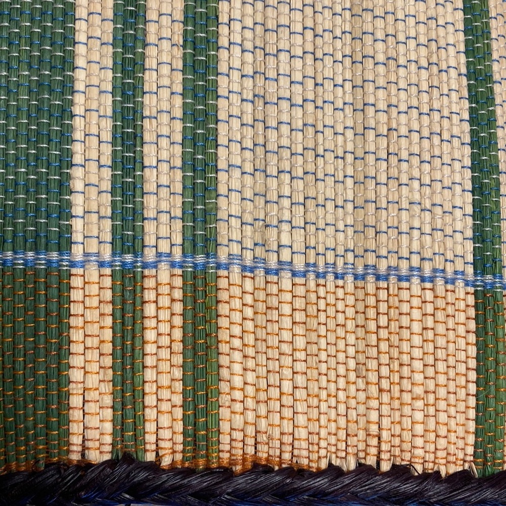 One of a kind rattan clam shell bag - Picture 6 of 11